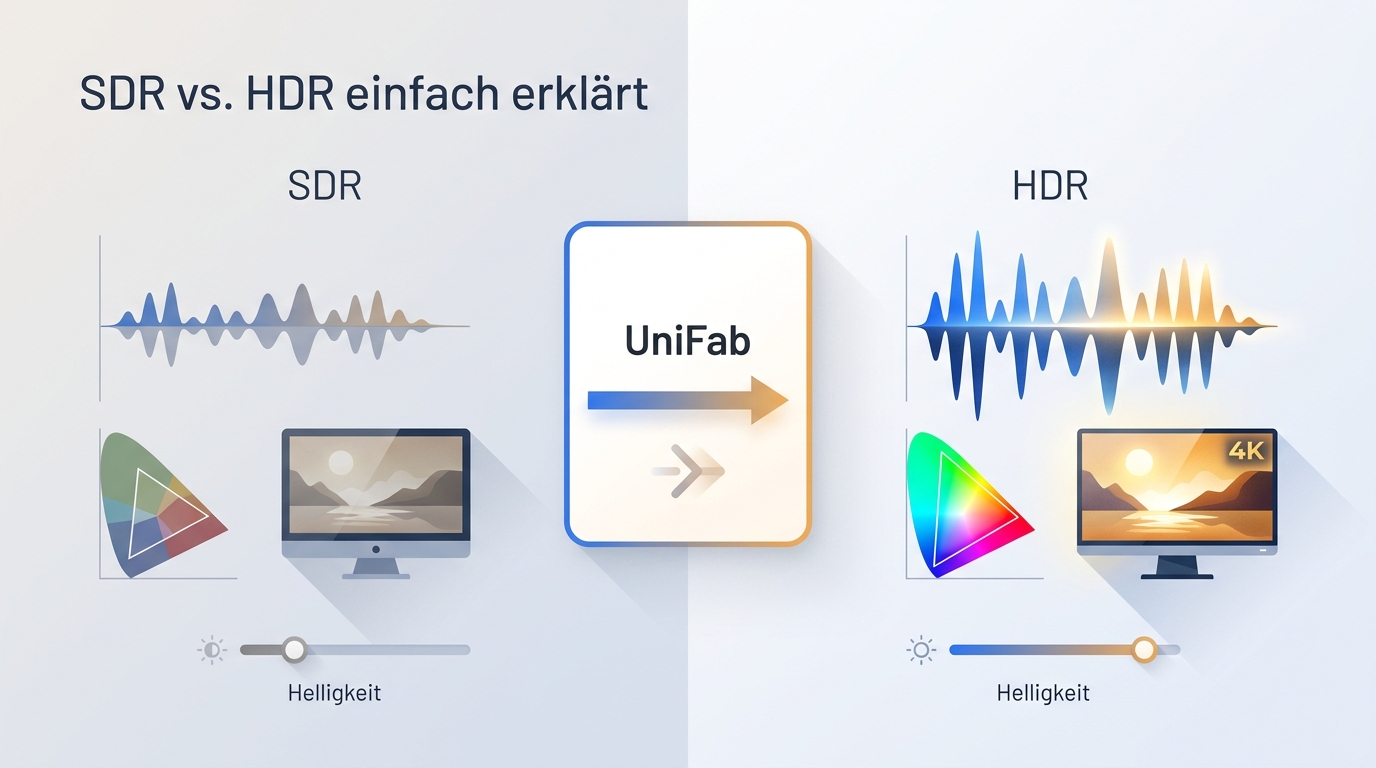 SDR vs HDR 2026: Unterschied, Einsatzfälle und Umwandlung