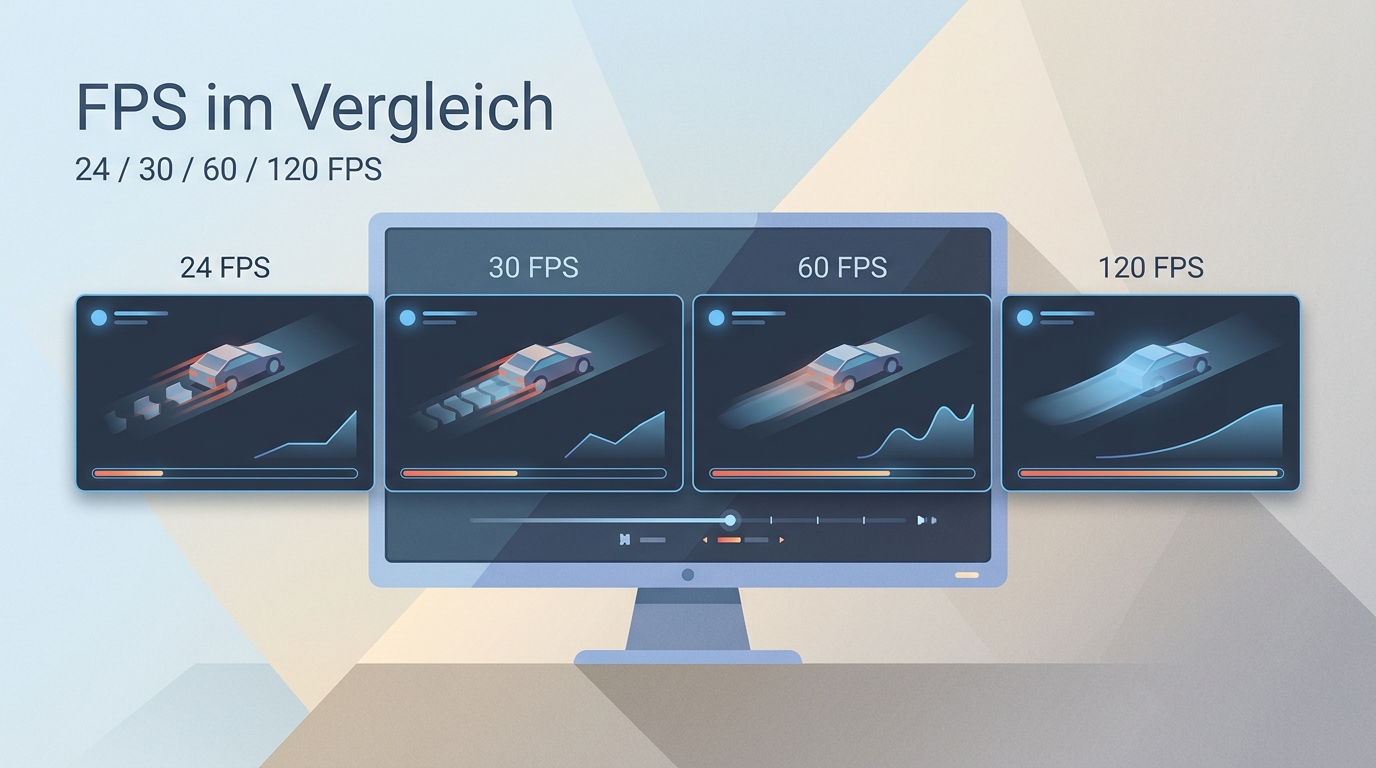 Wie viel FPS sind gut? 24, 30, 60 oder 120 FPS im Vergleich