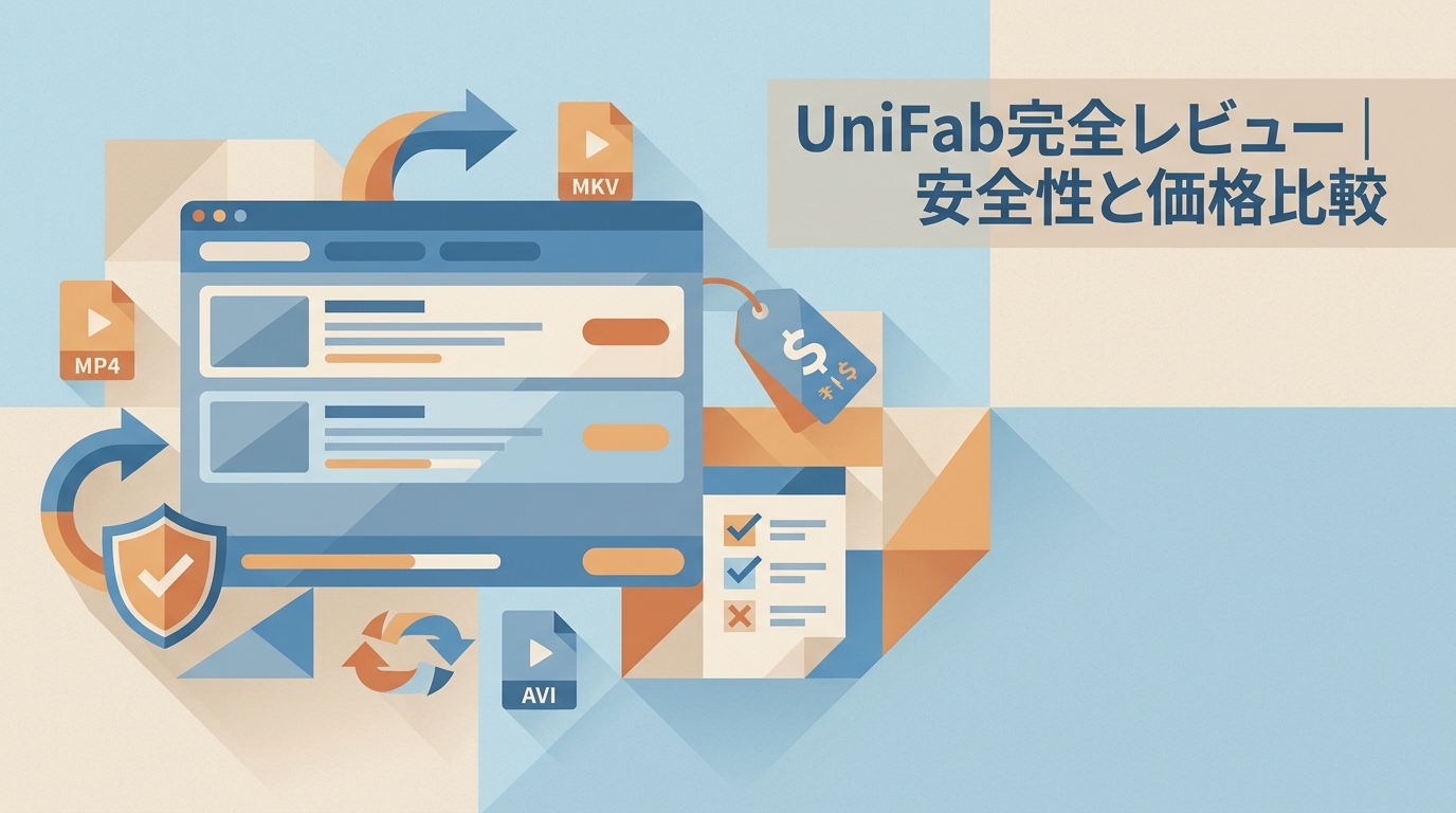 UniFab完全レビュー2026|評判・口コミ・安全性・価格・他社比較を実機検証で徹底解説