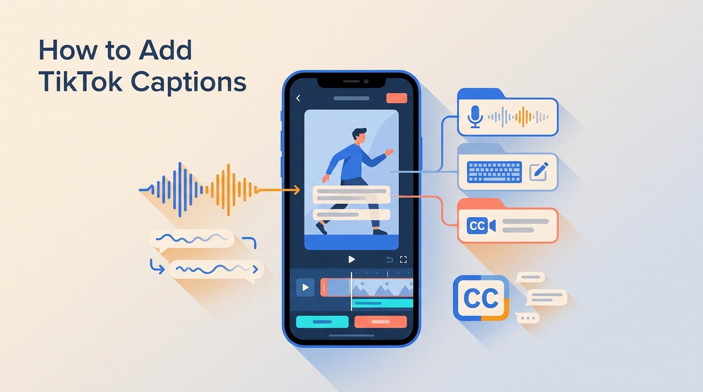 How to Add Captions on TikTok: 3 Methods That Work in 2026