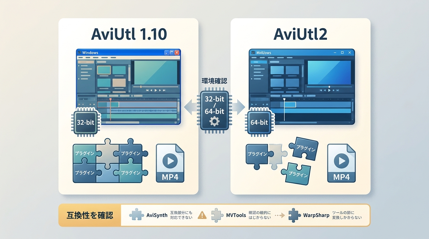 AviUtl、AviSynth、MVToolsを使ったフレーム補間環境の構成