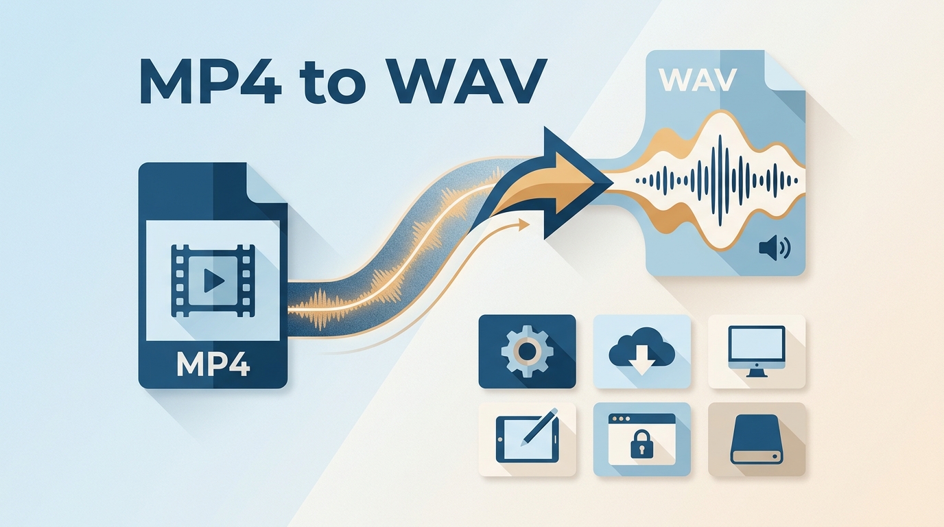 MP4 to WAV: 6 Converters and 3 Fast Methods