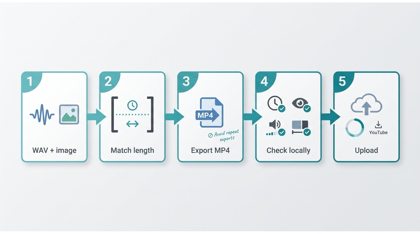 Wav image export timeline