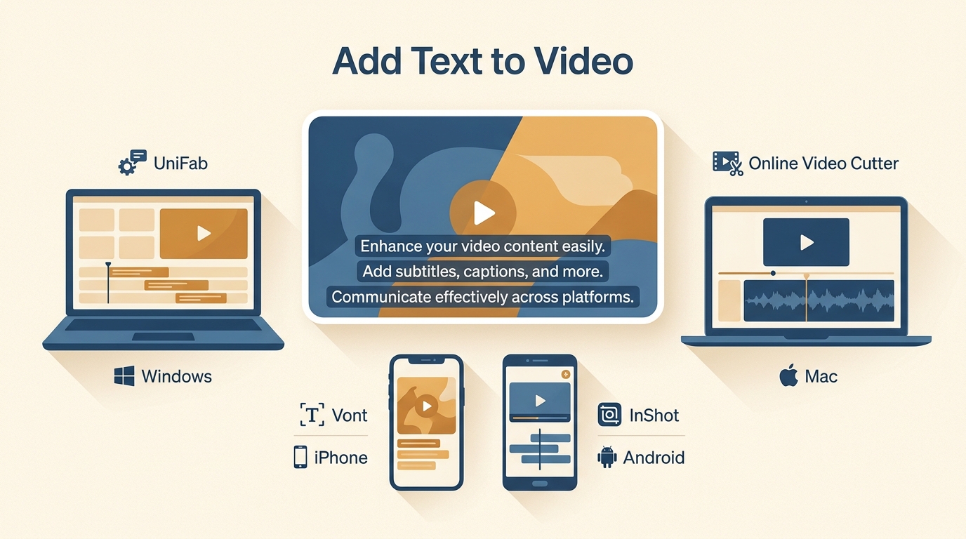 Add Text to Video: 4 Easy Methods for Windows, Mac, iPhone, and Android