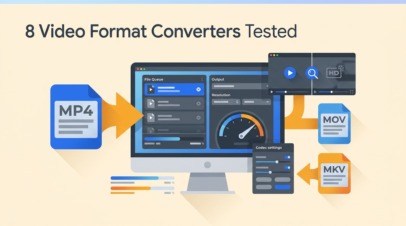 8 Best Video Format Converters in 2026: A Workflow-Based Comparison