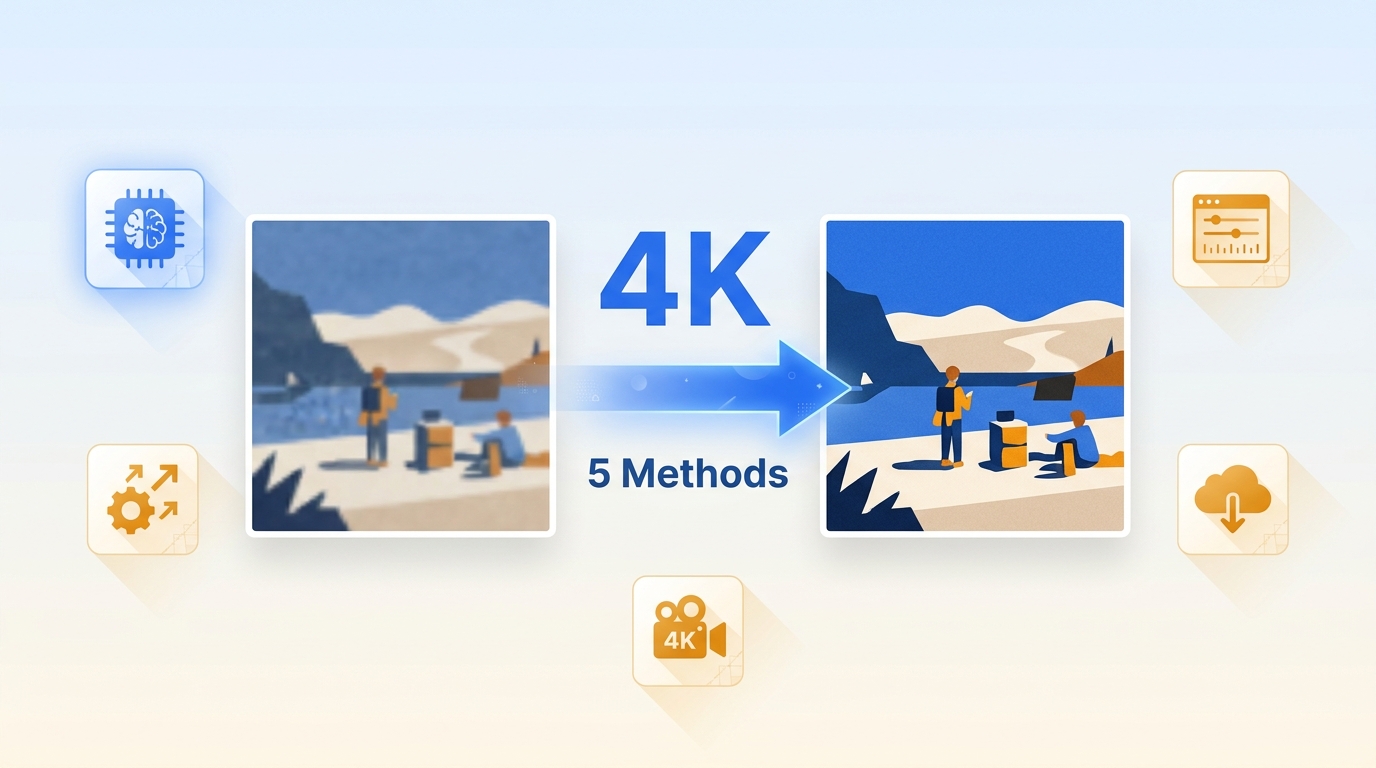 How to Make a Video 4K: 5 Methods Compared [2026]
