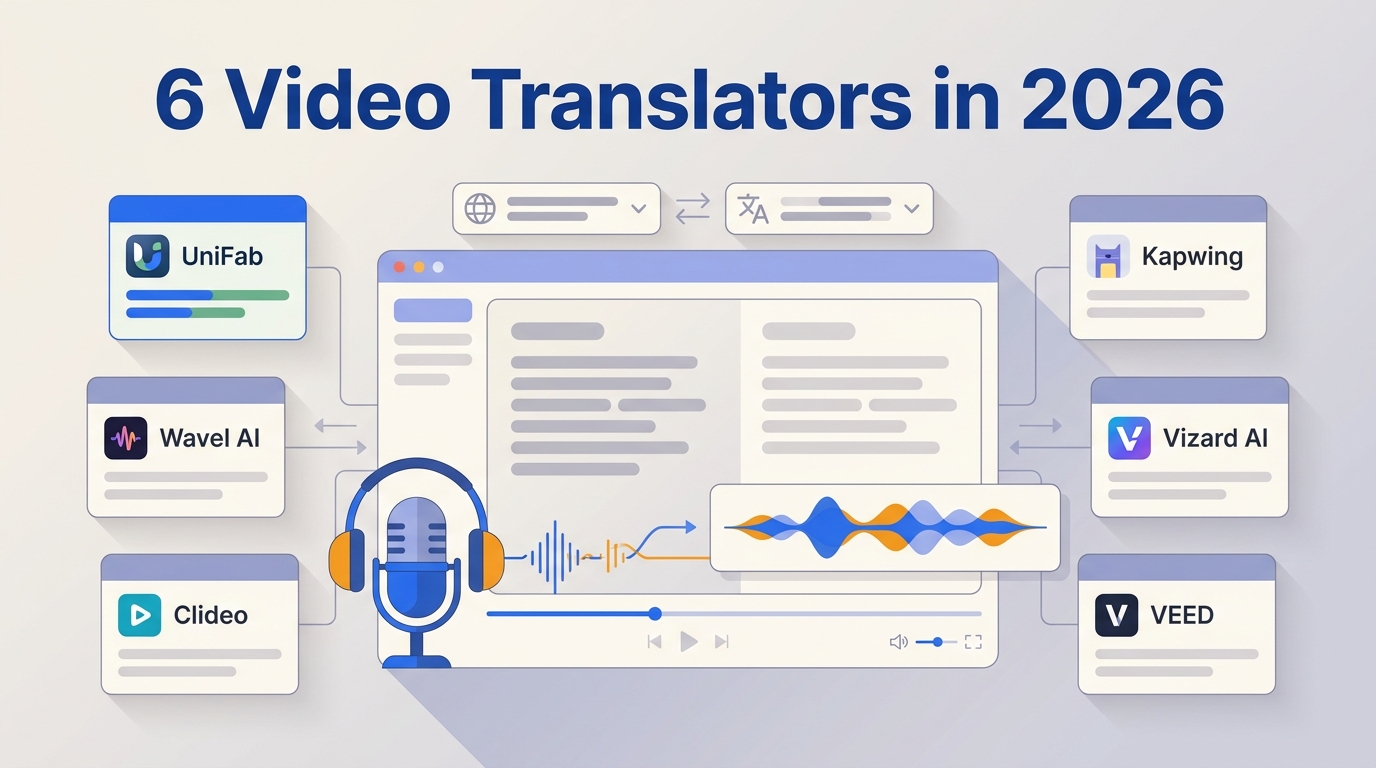 6 Online Video Translators for Subtitles and Dubbing (2026)
