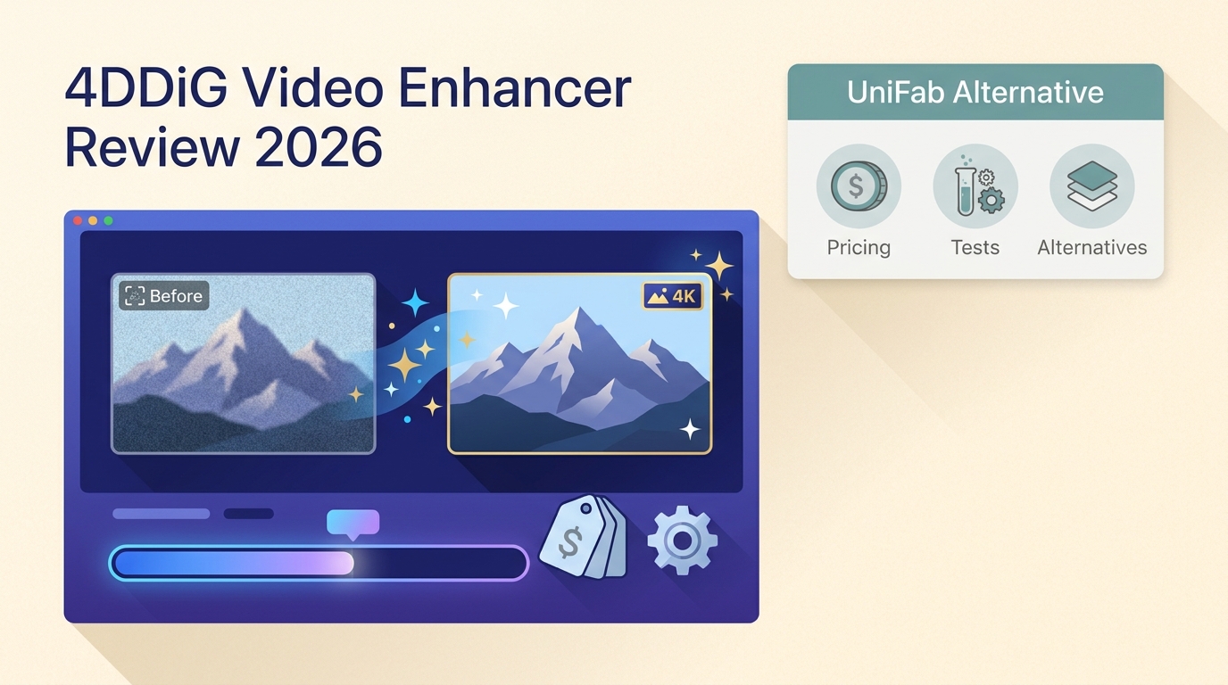 4DDiG AI Video Enhancer Review 2026: Pricing, Quality, and Alternatives