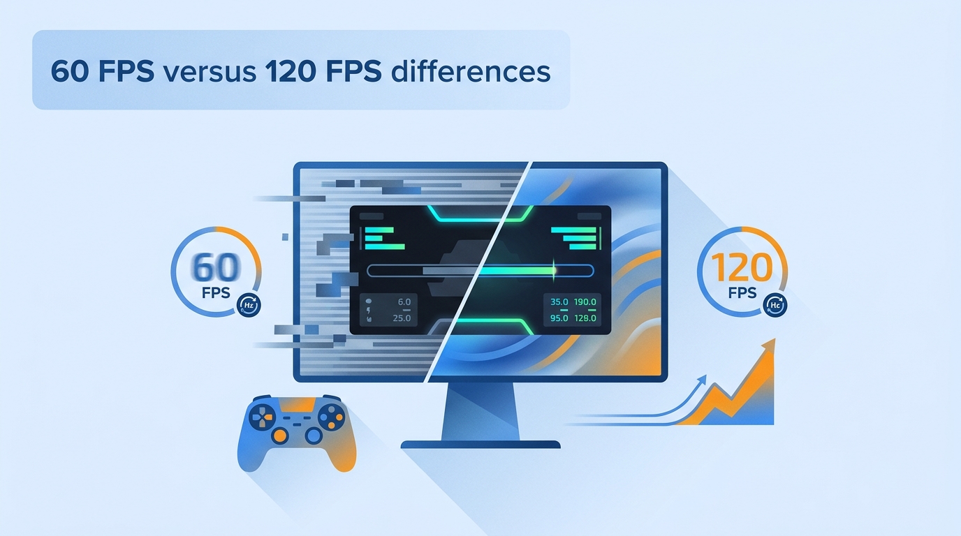 60 FPS vs 120 FPS: Differences and When 120 FPS Is Worth It in 2026