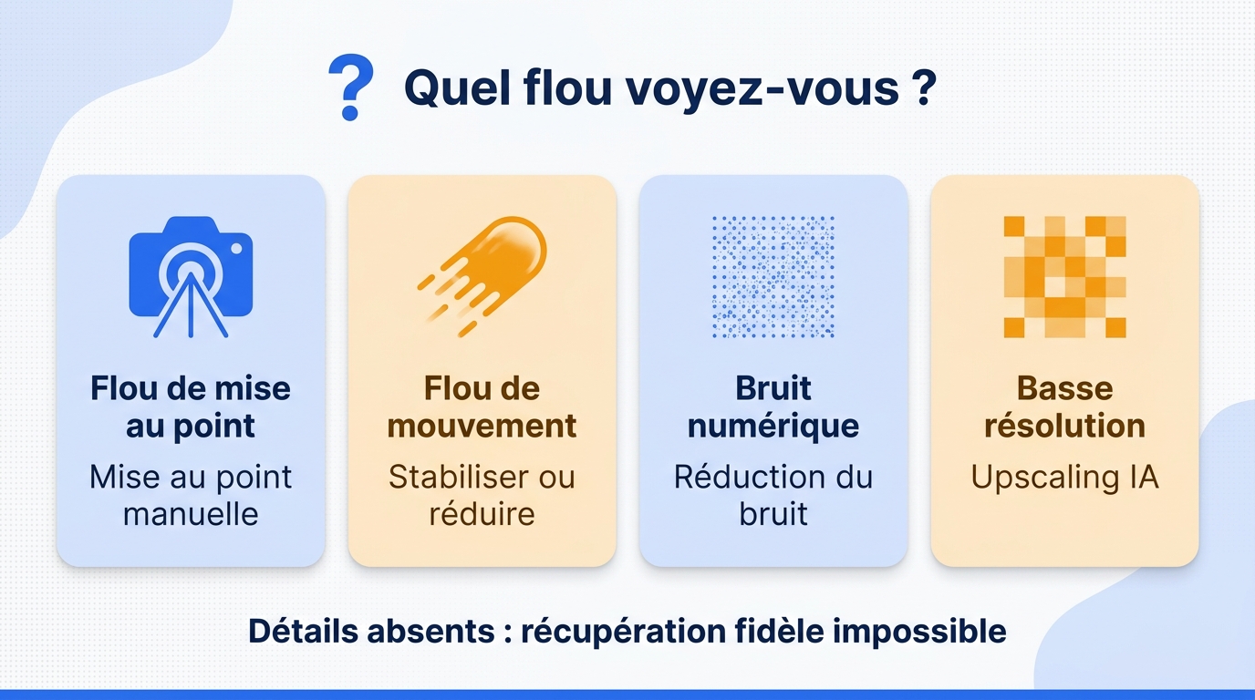 Diagnostic causes flou