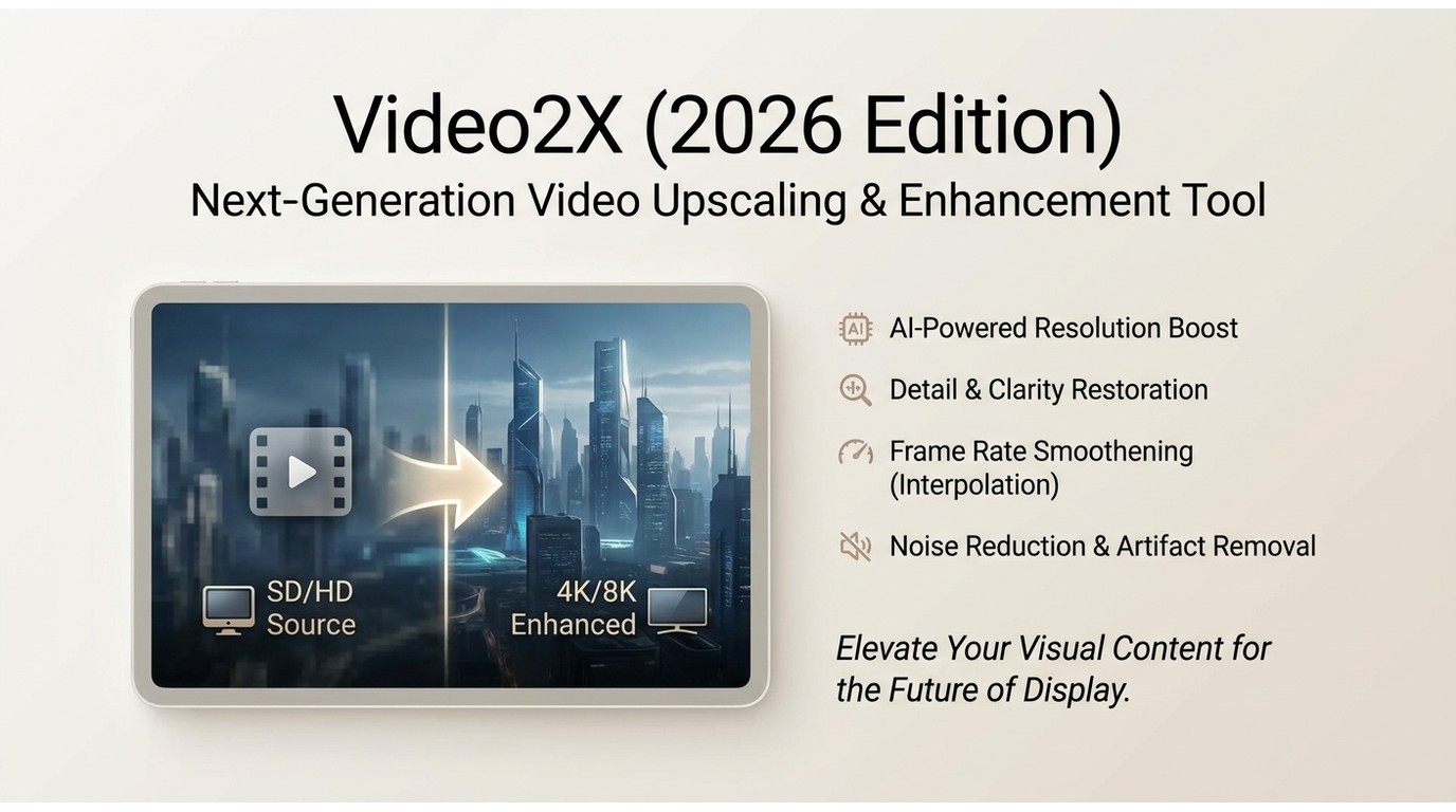 What is video2x 2026 edition