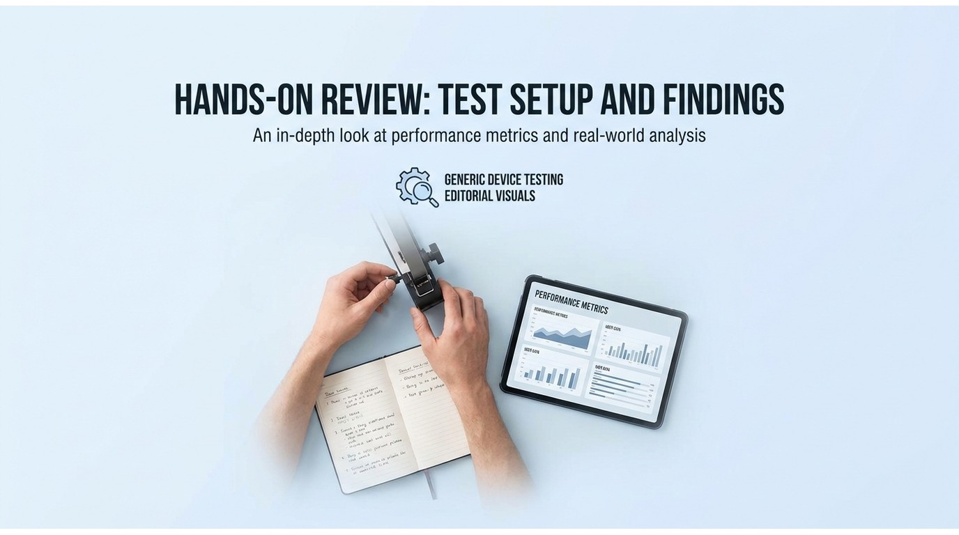 Hands on review test setup and findings