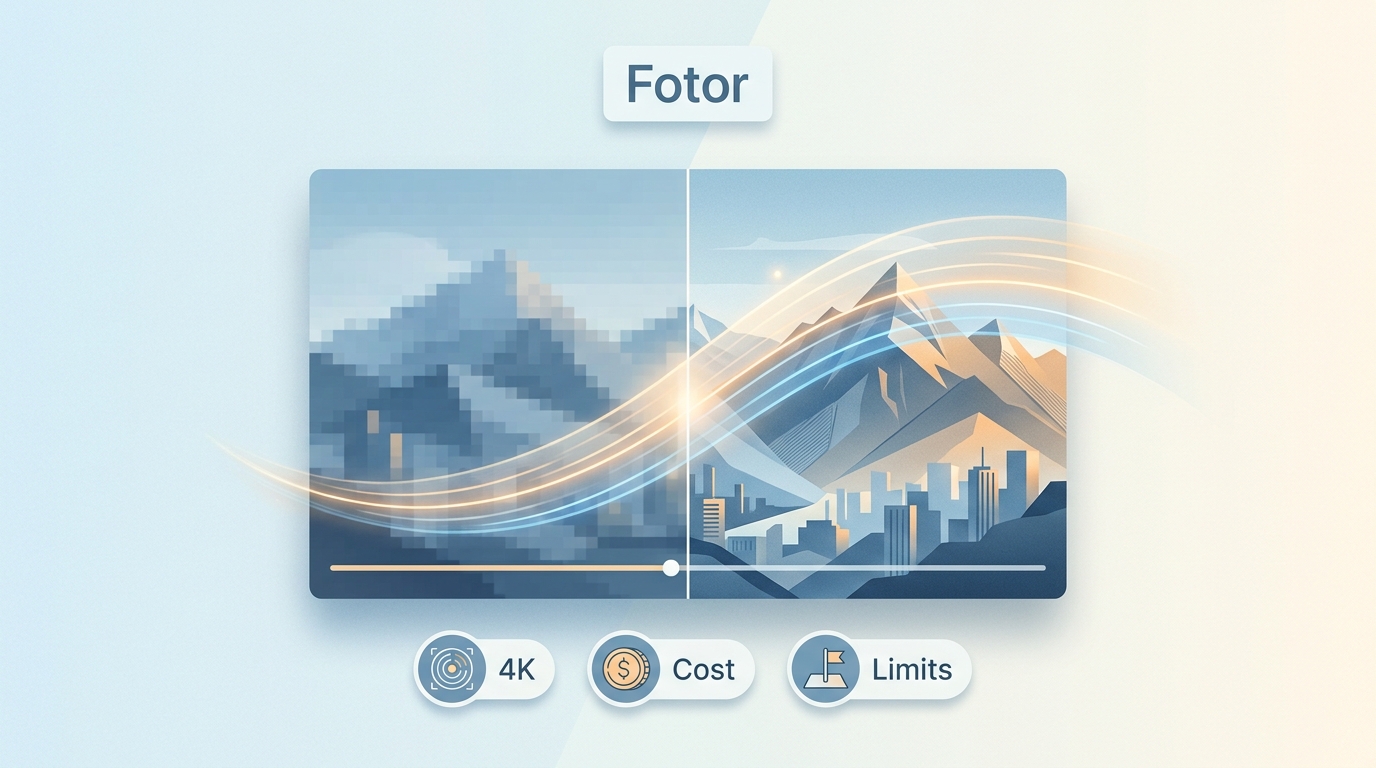 Fotor Video Enhancer Review 2026: 4K Test, Costs, and Limits
