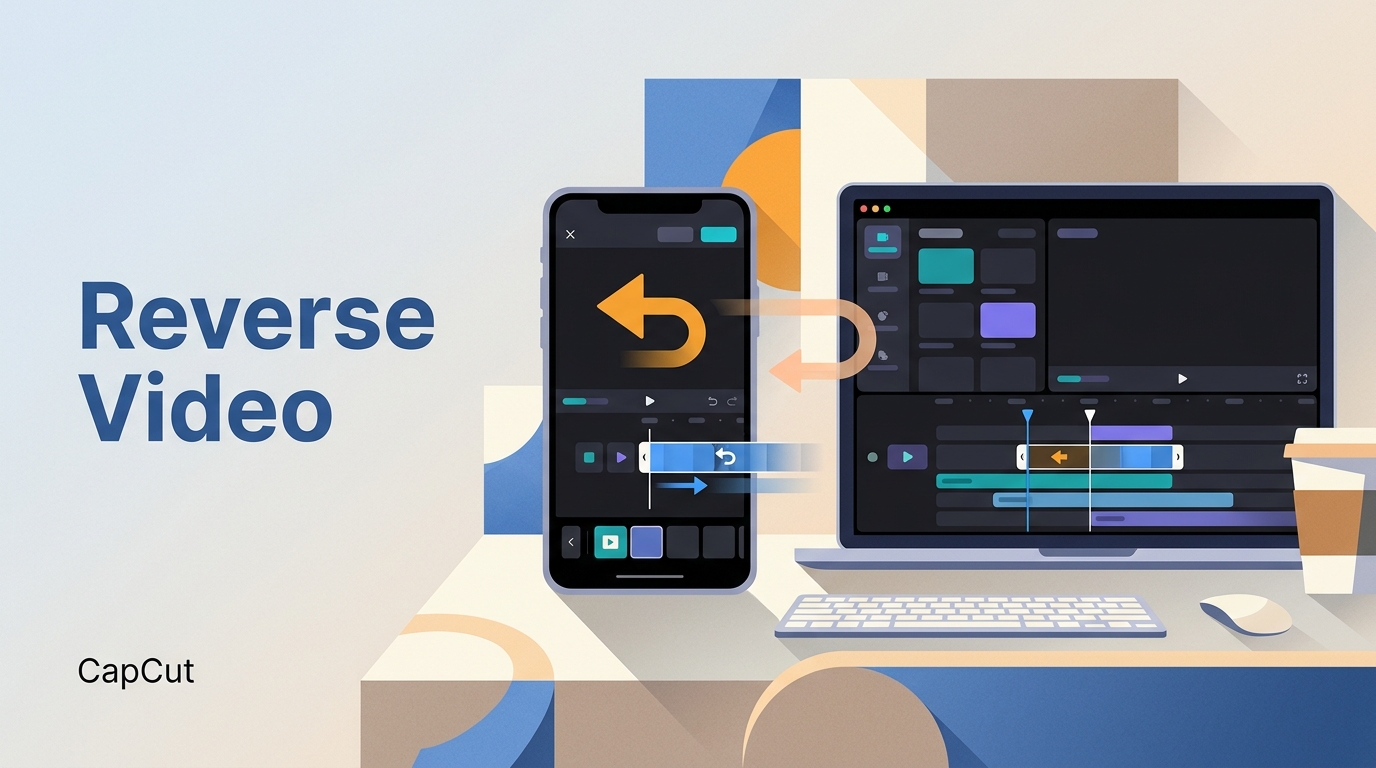 How to Reverse a Video on CapCut: Mobile and Desktop