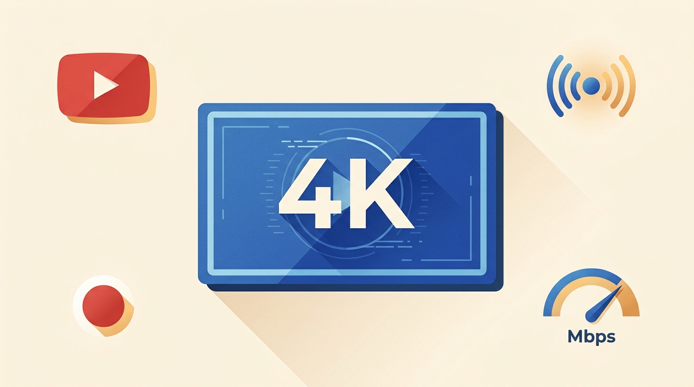 4K Bitrate Guide: Best Settings for YouTube, Streaming & Recording (2026)