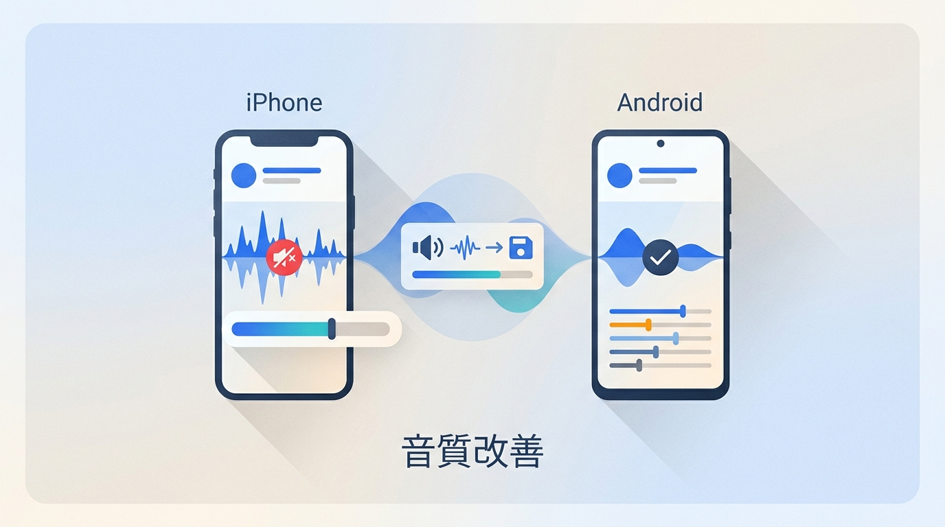【Android・iPhone】動画の音質改善アプリ・サイト6選｜無料範囲と保存の違い