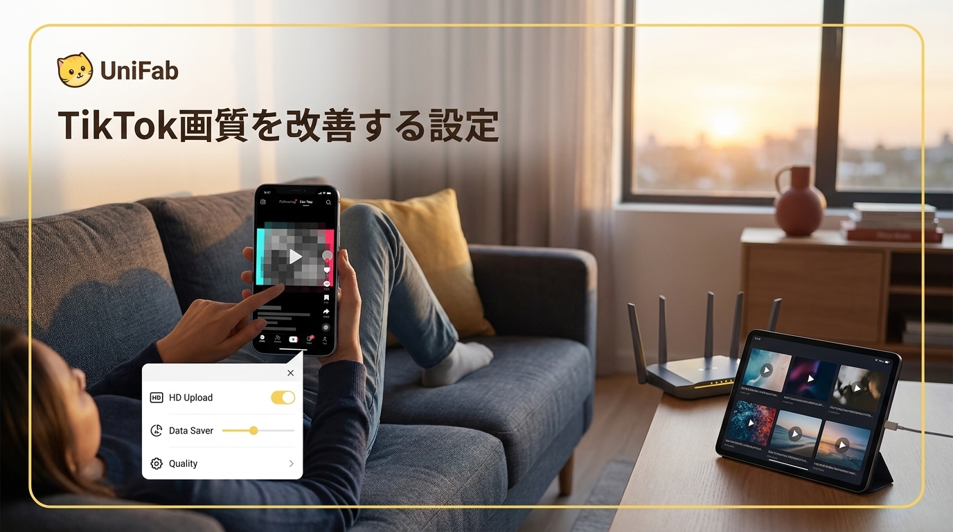 TikTokの画質が悪い原因は?投稿後・見る側の設定と改善策【2026年】