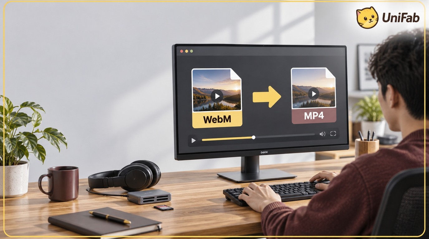 【2026年最新】WebMをMP4に変換する方法6選|無料・無劣化・オンライン・PCソフト比較