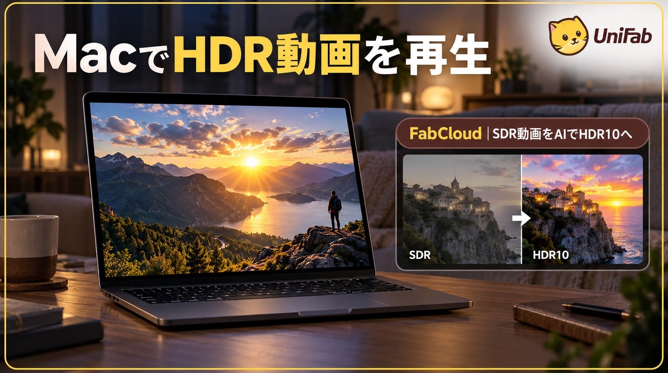 【2026年】MacのHDR設定・再生方法｜暗い・白っぽいときの対処法