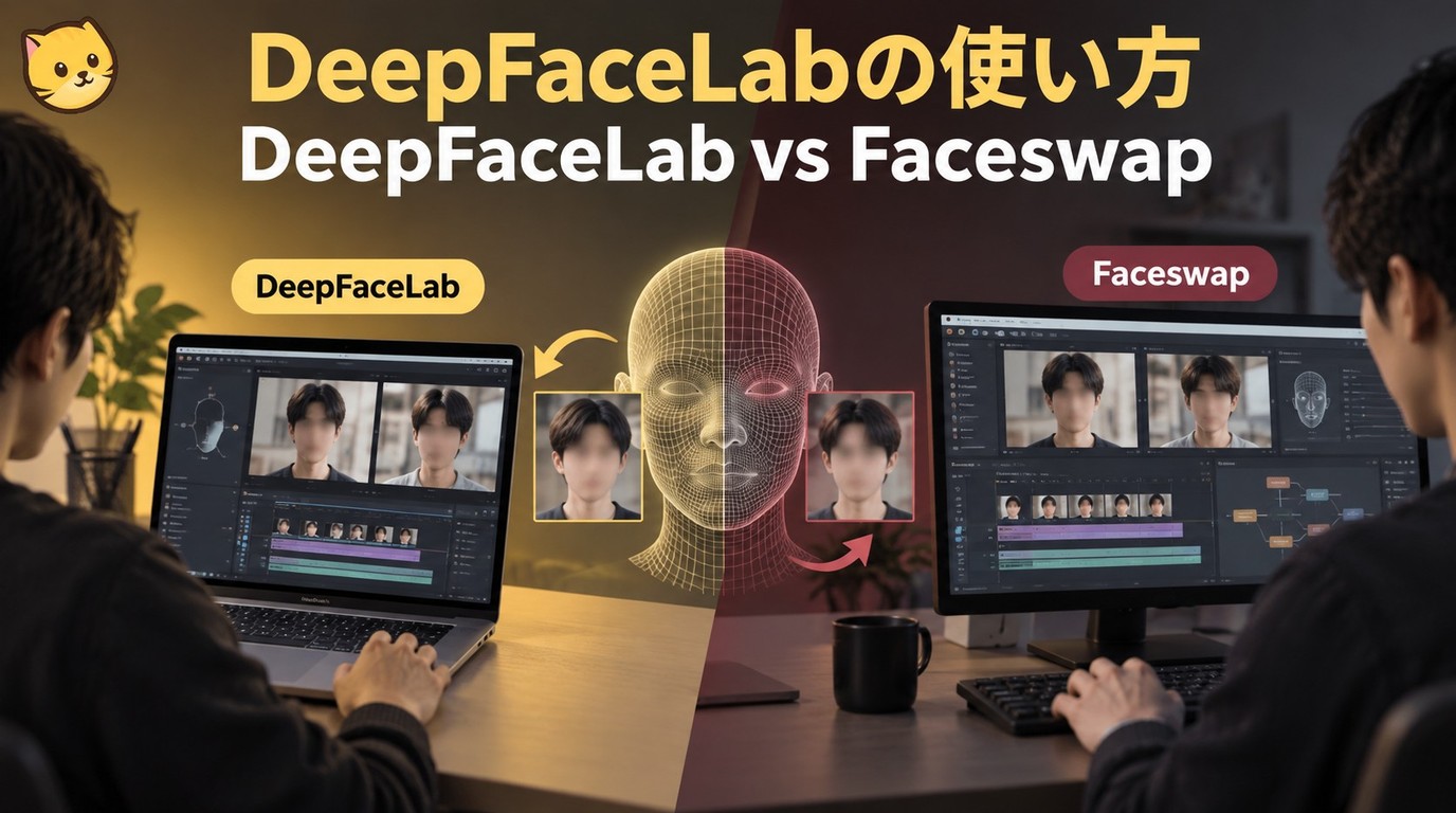 DeepFaceLabの使い方|最新状況・Mac対応・Faceswap比較