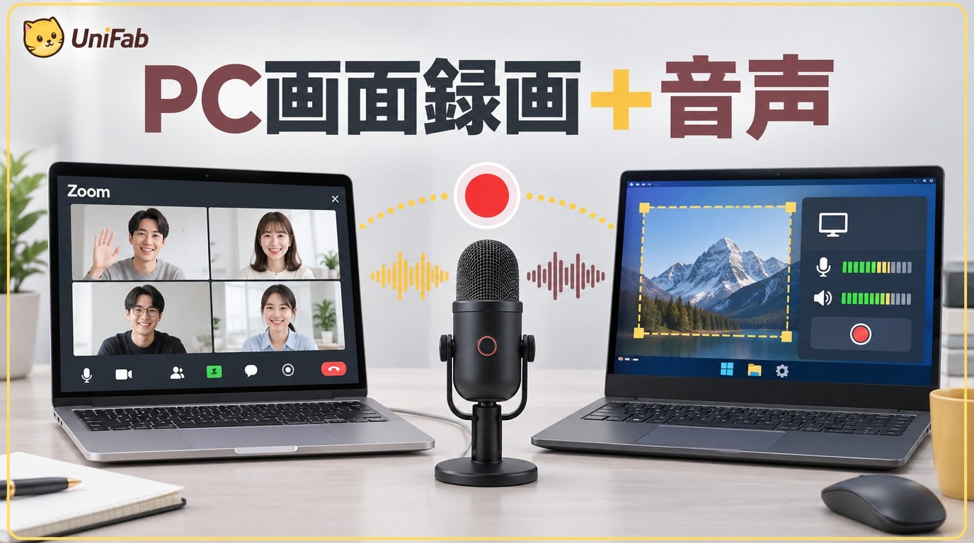 パソコンの音声付き画面録画：MacのZoom録画とWindowsの設定・注意点