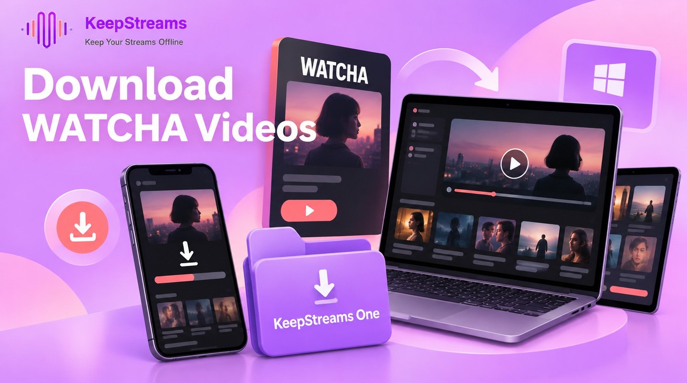 How to Download WATCHA Videos: App and PC Options (2026)