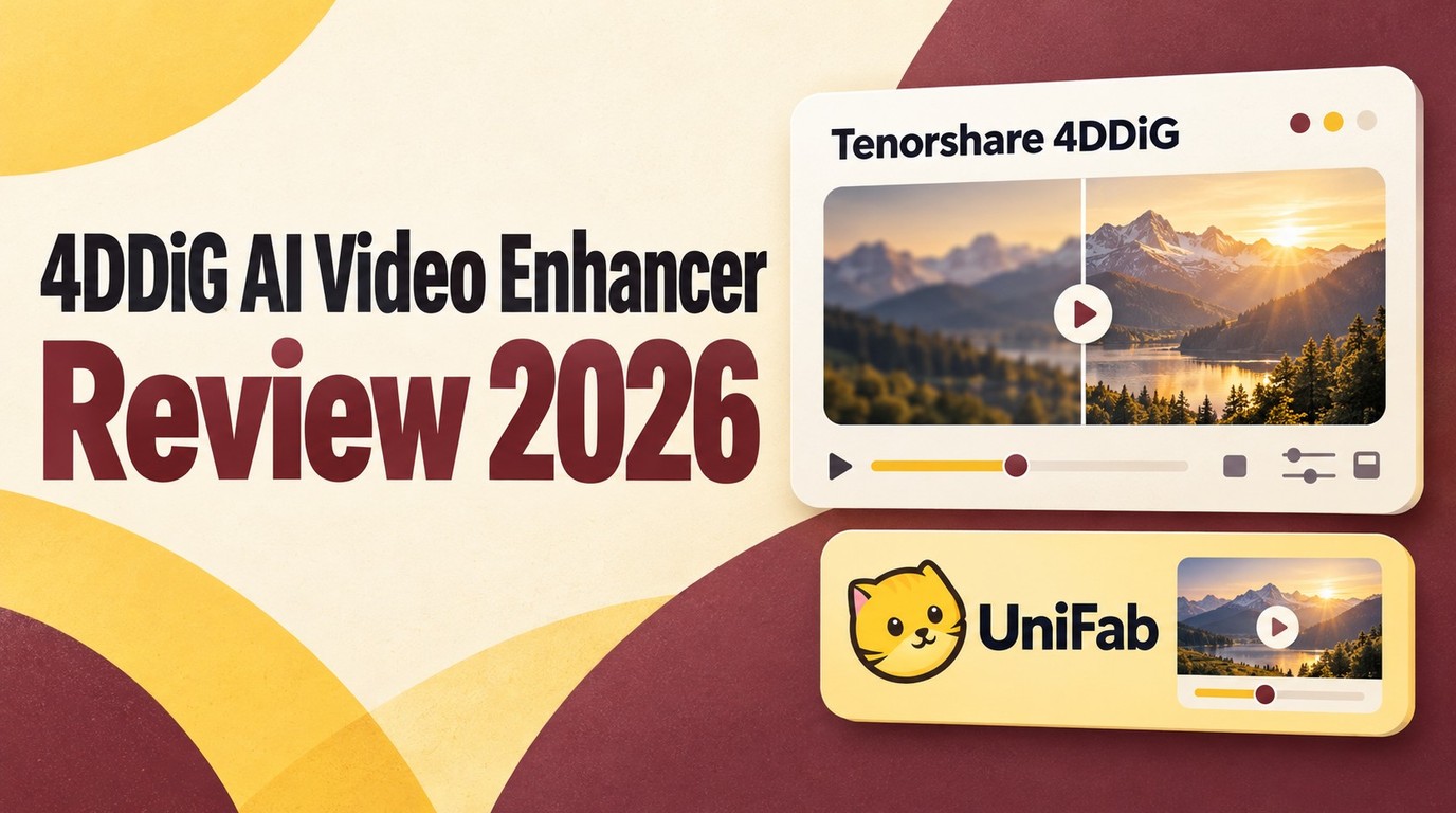4DDiG AI Video Enhancer Review 2026: Pricing, Quality, and Alternatives