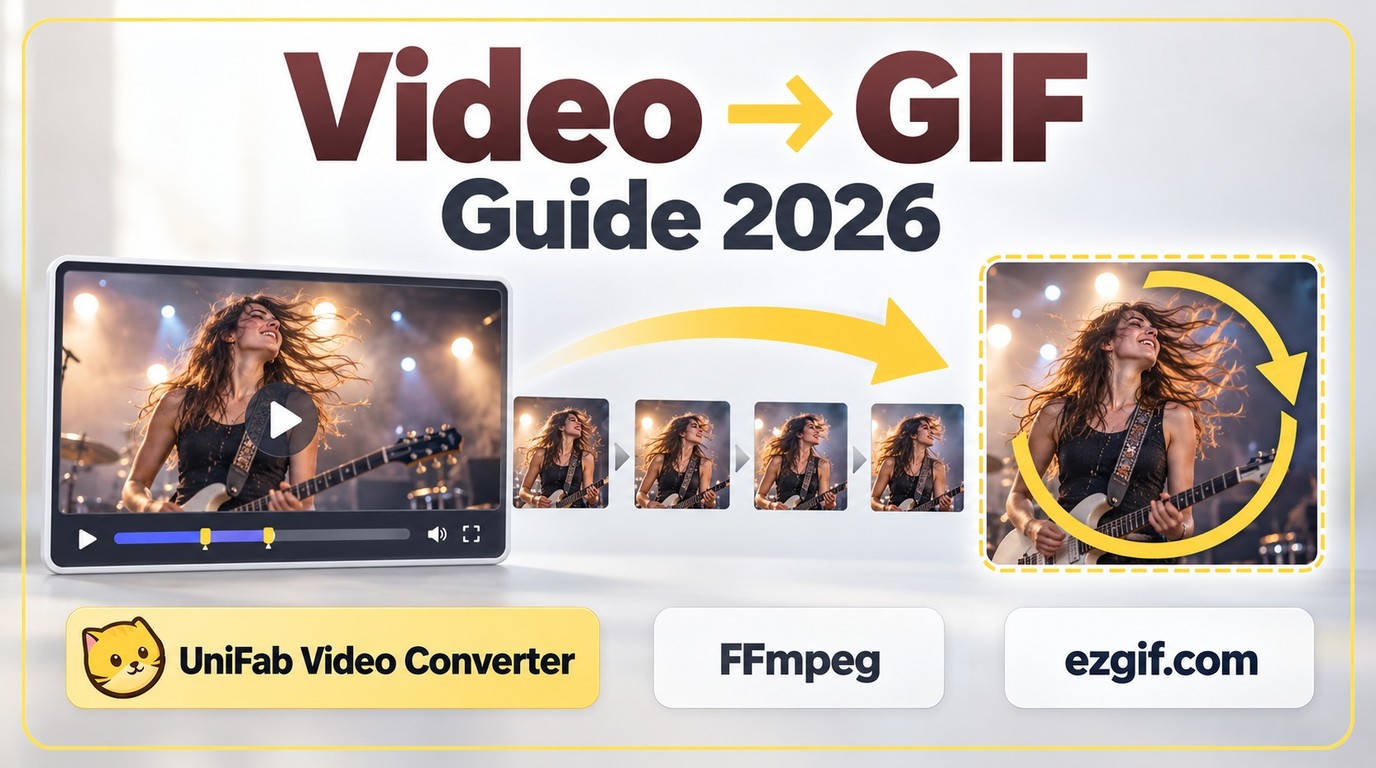 Video zu GIF konvertieren 2026: Animierte GIFs aus Clips erstellen