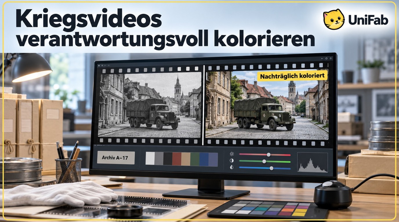 Kriegsvideo farbig machen 2026: Historische Archive verantwortungsvoll