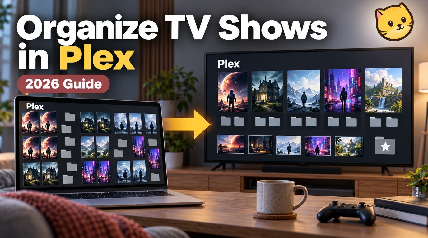 Organize TV Shows in Plex: Naming, Order, and Extras (2026)