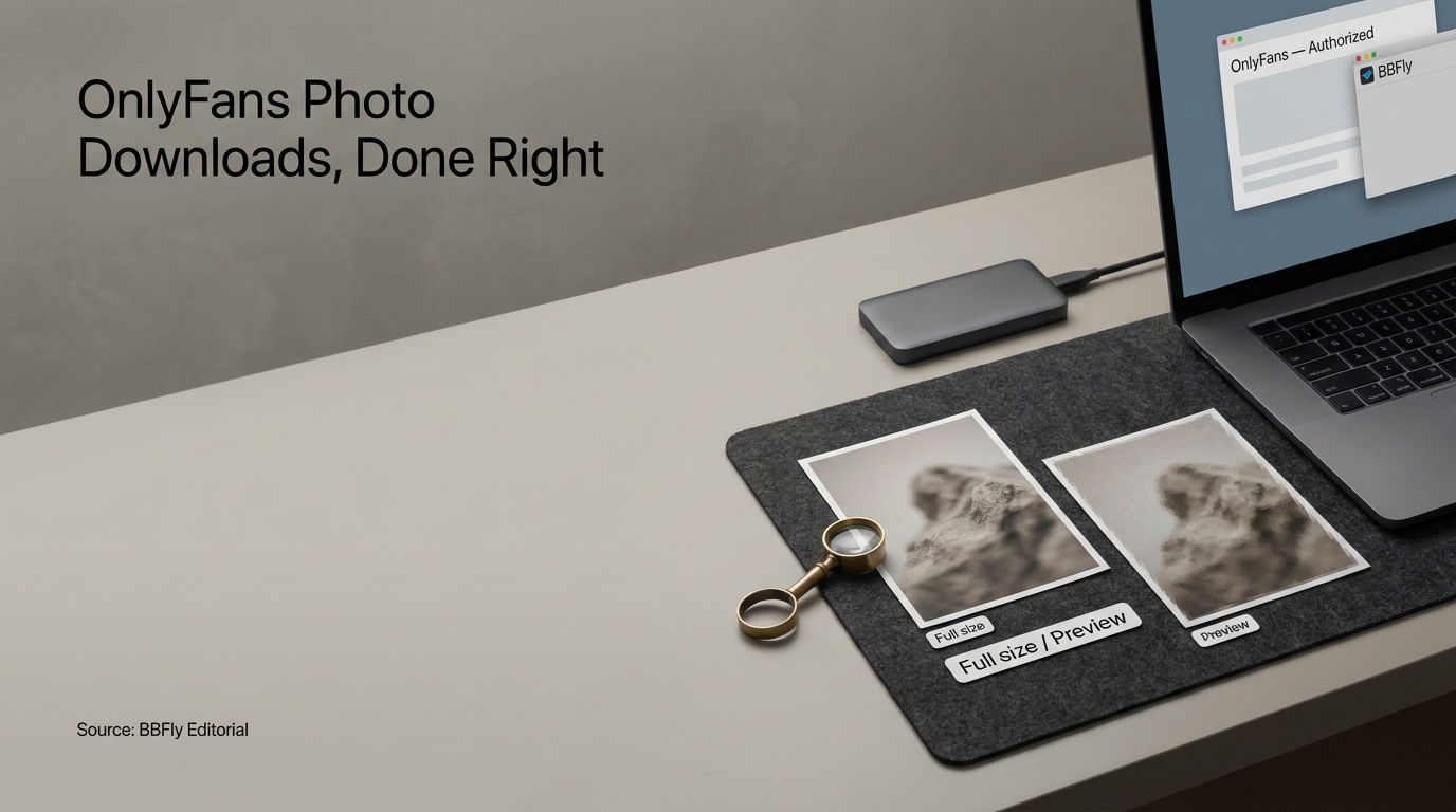 OnlyFans Photo Downloader: Limits and Methods That Work